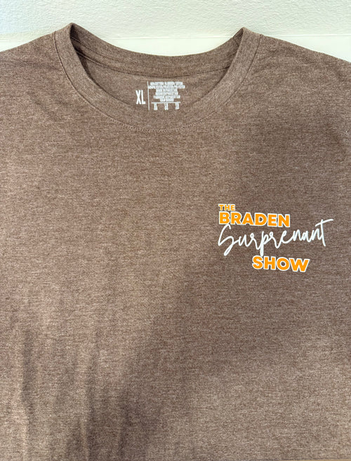 The Braden Surprenant Show Tee - 80s Mocha